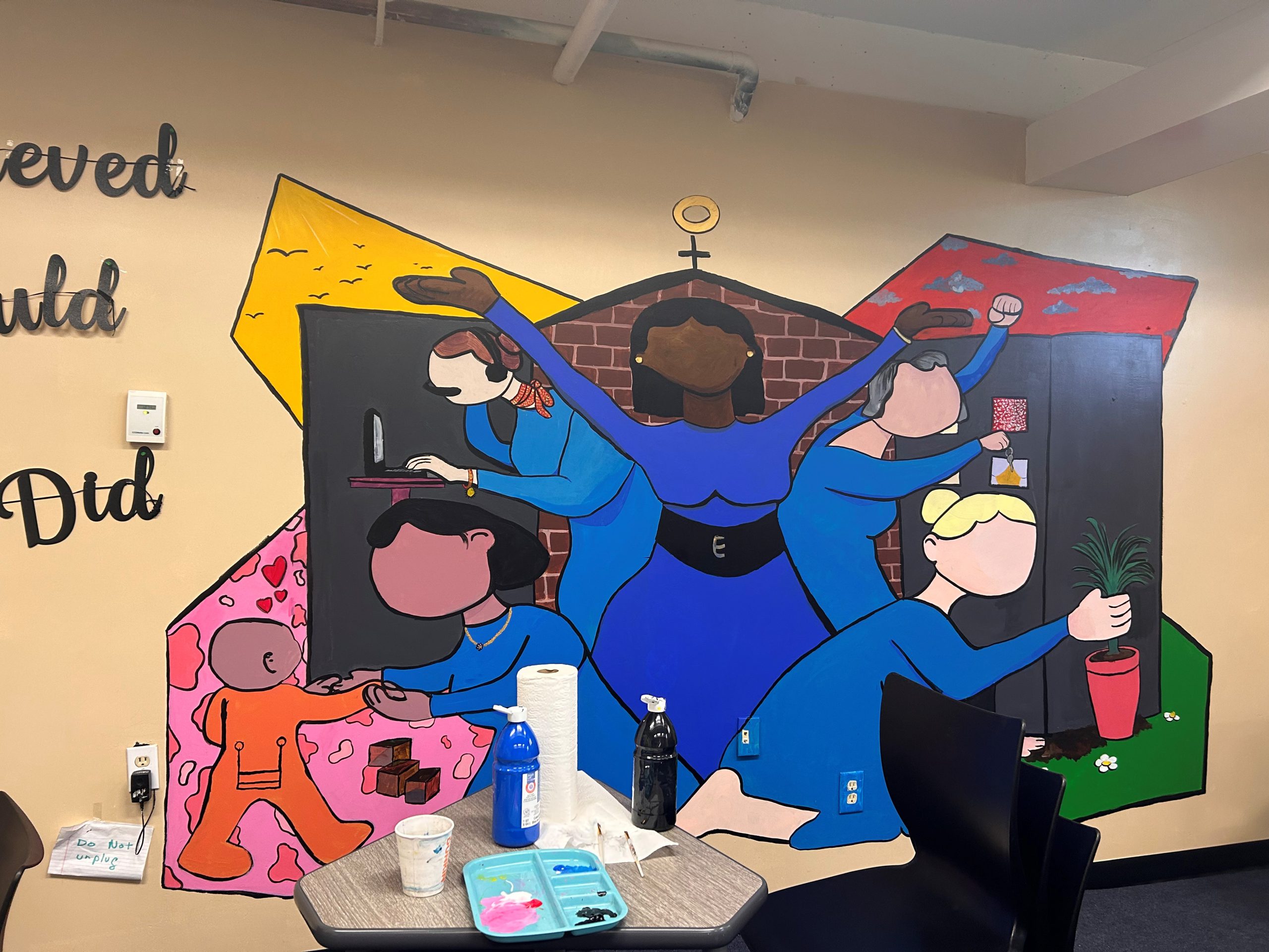 Art therapy brings hope to clients at Sojourner Truth House