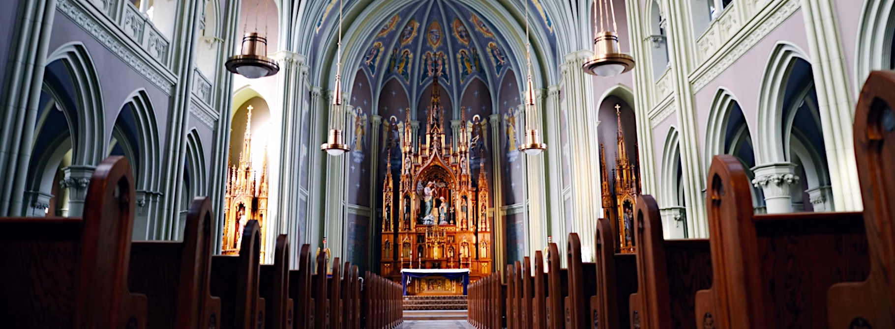 Ancilla Domini Chapel Interior of the Ancilla Domini Chapel